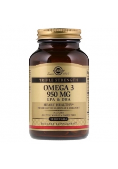 Omega-3 EPA & DHA Triple Strength 950 мг 50 капс (Solgar)